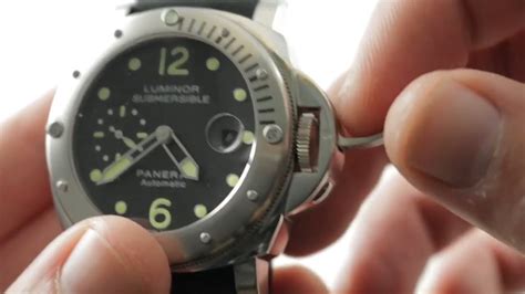 panerai 024 c review|panerai underwater bezel review.